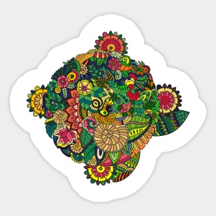 Zentangle equiban Sticker